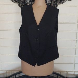 Vintage Black Women's Vest